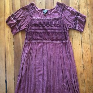 Mauve/purple Angie mini dress